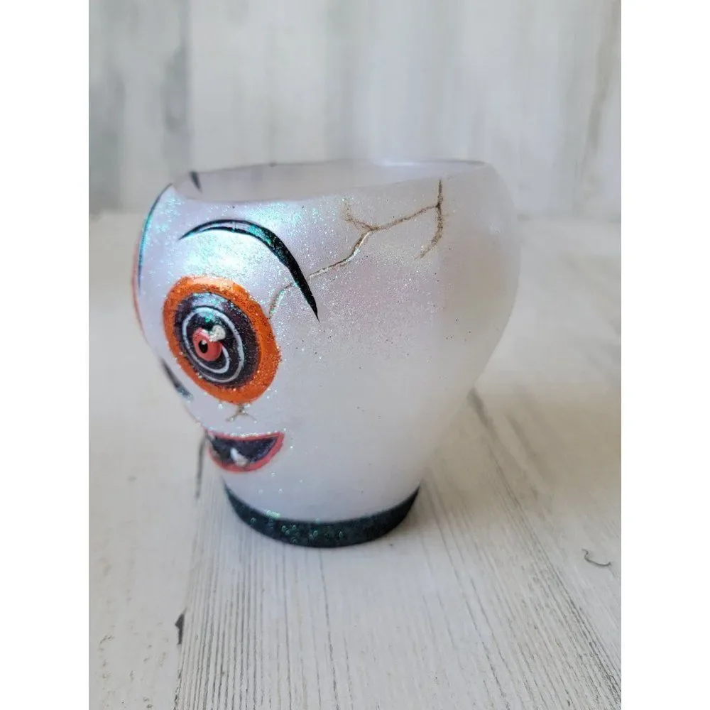 Dept 56 35763 skeleton monster Halloween Fright Light‎ tealight Halloween